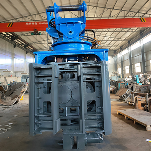 Pilote <span class=keywords><strong>de</strong></span> pieu à serrage latéral à haute fréquence, un assistant d'empilage rapide pour les extrémités avant des excavatrices - Product Image 6