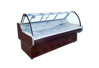 Réfrigérateur Commercial Présentoir à Viande Réfrigéré Vitrine Frigorifique Congélateur
