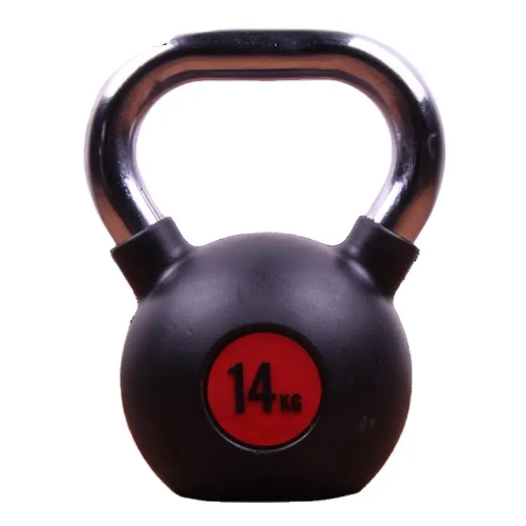 고품질 철 kettlebell 크롬 손잡이 경쟁 kettlebell 상업적인 체조 장비 조정가능한 kettlebell