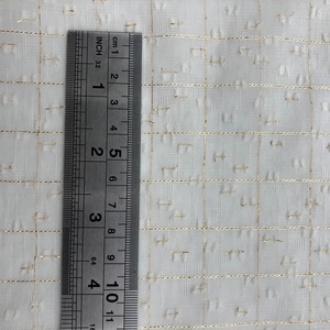 <span class=keywords><strong>Tissu</strong></span> Jacquard en Brocade 100% Polyester métallique, 50 m, <span class=keywords><strong>tissu</strong></span> en <span class=keywords><strong>or</strong></span> <span class=keywords><strong>blanc</strong></span> pour vêtement - Product Image 5