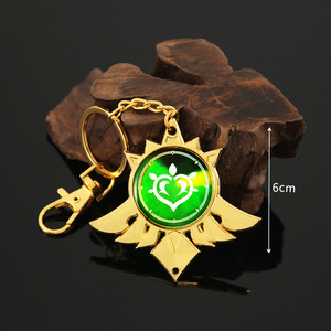 <span class=keywords><strong>Genshin</strong></span>-Llavero de Anime, accesorios de ojo de Dios del impacto, bolsa <span class=keywords><strong>Genshin</strong></span>, Visión de impacto, colgante de Metal, aleación de Zinc trueno de, novedad de <span class=keywords><strong>2023</strong></span> - Product Image 4