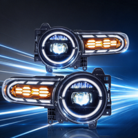 Ensemble de phares à LED à clignotants séquentiels modifiés pour Toyota FJ Cruiser SUV, pièces de rechange pour l'aménagement extérieur