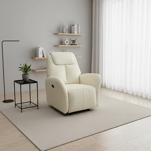 Sofá reclinable eléctrico, sillón reclinable, sofá cama individual, sofá para sala de estar, muebles para sala de estar - Product Image 1