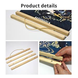 חם מוכר wukong הפונה גורל המיתולוגיה השחורה בד הדפס צבע מים דיגיטלי עם אורן גלילה תמיכה מעולה - Product Image 3