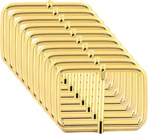 Boucles à roulettes pour sacs, sangles en cuir et sangles en toile, avec talon en pouces - Product Image 1