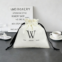 Sac à poussière en toile de coton personnalisé, réutilisable et pliable, avec cordon de serrage, pour le rangement des grands pains artisanaux écologiques