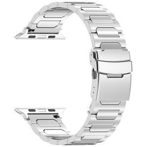 Nueva <span class=keywords><strong>correa</strong></span> de <span class=keywords><strong>titanio</strong></span> de lujo para IWatch 8 7 6 42/44/45mm <span class=keywords><strong>Correa</strong></span> de muñeca de metal Pulsera de <span class=keywords><strong>titanio</strong></span> para <span class=keywords><strong>Apple</strong></span> <span class=keywords><strong>Watch</strong></span> Band Ultra 8 49mm - Product Image 5