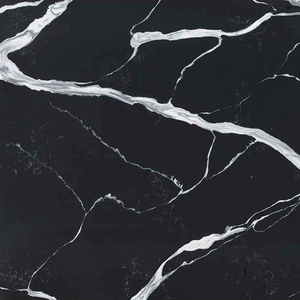 Nhân tạo Onyx Đá Cẩm Thạch cái nhìn slab đá thạch anh đen đánh bóng bề mặt <span class=keywords><strong>Quartz</strong></span> slab dài trắng tĩnh mạch đá thạch anh cho worktops - Product Image 2