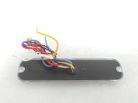 Bernsteinfarbenes LED-Blitzlicht Neu IP69K Wasserdicht Aluminiumlegierung 12-24V 19 Blitzmuster ECE R65 Klasse 2 R10 R148 SAE Universell Passend 1
