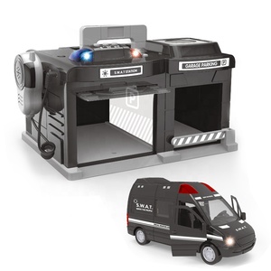 Giocattolo Parcheggio Auto SWAT in Lega con Telecomando, Scala 1:32, a Batteria, di Shantou Ept - Product Image 1