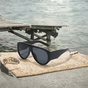 Gafas de Sol Deportivas Cóncavas Vintage 2026, Lentes de PC Grandes con Protección UV400, Ligeras, Doradas, Modernas, para Hombre y Mujer, Nuevas - Product Image 4