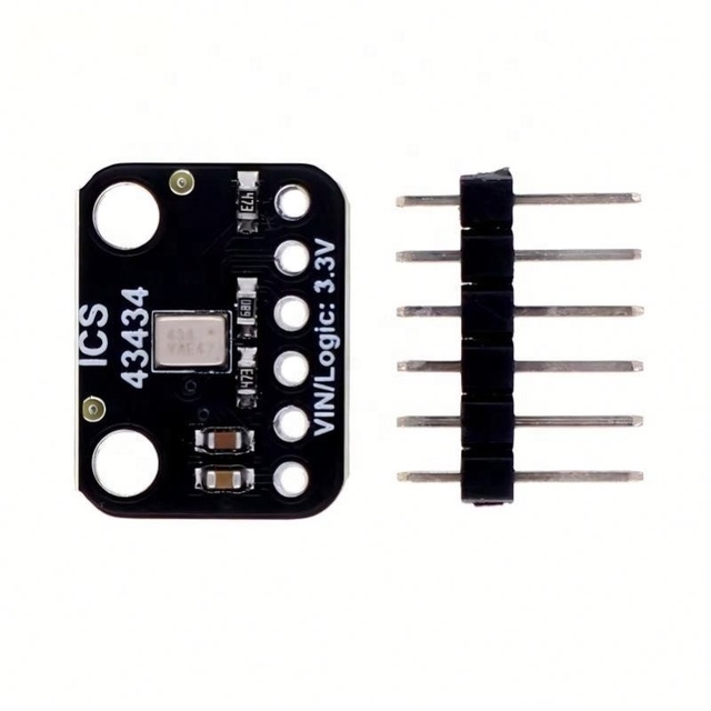 ICS-43434 I2S 3.3V MEMS Microphone Module Breakout Low Cost Low Pass Filter Mini-module General Purpose