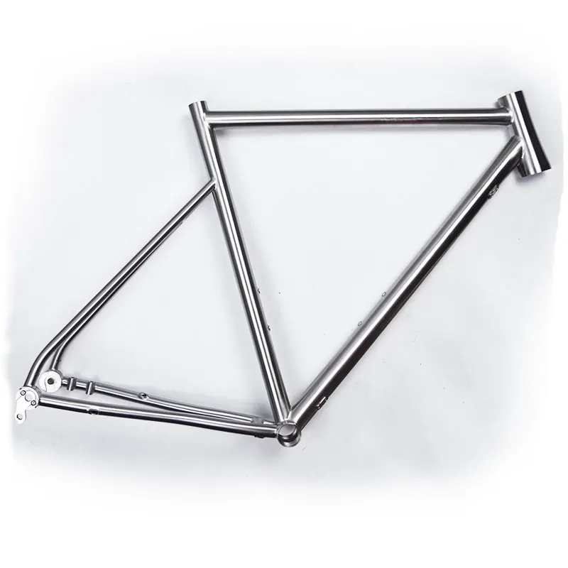 뜨거운 판매 티타늄 합금 산악 자전거 프레임 맞춤형, 고품질 티타늄 자전거 액세서리 프레임 포크 페달 사용