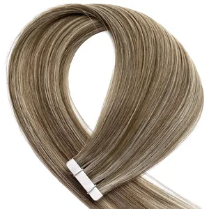 Роскошная качественная лента для волос с 2,5 г для одной части, 100% человеческая лента для наращивания волос с 42 цветами в наличии