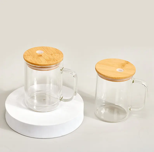 12oz 15OZ 16oz snowglobe cốc bên ngoài đôi-tường kính quả cầu tuyết Tumbler với pre-khoan bia có thể lỗ và Silicone cắm - Product Image 3