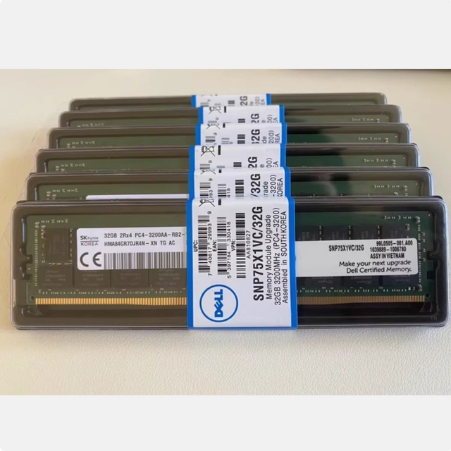 SNP75X1VC/32G AA799087 75X1V 32GB 3200AA DDR4 ECC REG Server Memory