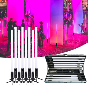 Ip65 ngoài trời có thể sạc lại di động không dây 360 pin LED <span class=keywords><strong>Pixel</strong></span> Ống DMX Câu lạc bộ Đảng DJ ánh sáng sân khấu cho DJ Đảng KTV buổi hòa nhạc - Product Image 1