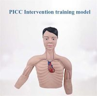 Simulador de Intervención PICC, Maniquí de Catéter Venoso Periférico y Central, Ayuda para la Educación y Entrenamiento, CE/ISO