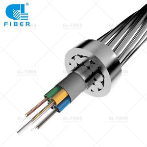 <span class=keywords><strong>Cable</strong></span> de <span class=keywords><strong>fibra</strong></span> óptica OPGW aéreo para exteriores 12 24 48 96 144 <span class=keywords><strong>Cable</strong></span> de tierra compuesto de núcleo para cables de comunicación - Product Image 2