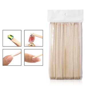 Palitos de Madera Desechables de Doble Punta para Decoración de Uñas, 100 Piezas, Herramientas Multifuncionales para Manicura, para Uso en Salón - Product Image 5