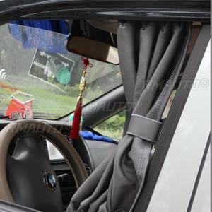 Tissu de rideau de voiture pare-soleil isolant, pare-soleil d'été, écran de fenêtre, kit de carrosserie universel pour tous les modèles, accessoires de voiture - Product Image 2