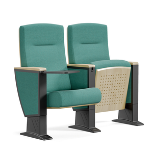 Chaises d'auditorium avec tablette d'écriture, prix bas, chaise d'auditorium pliable, dossier, mobilier de théâtre, salle d'auditorium, métal moderne - Product Image 2