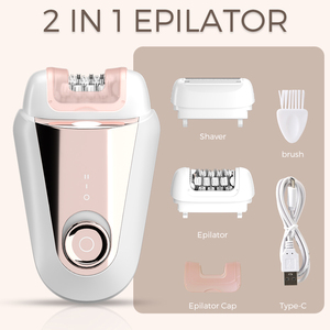 Épilateur électrique mini sans fil rechargeable pour femmes, portable, pour le corps, les jambes, les poils des mains, pince à épiler lavable - Product Image 2