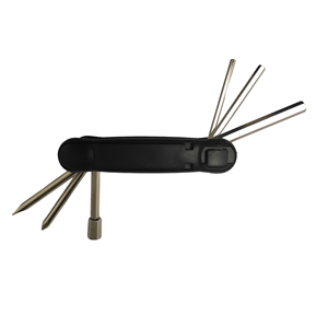 Kit attrezzi per la riparazione di biciclette multifunzione 9-in-1 cacciavite a chiave esagonale e leve per pneumatici in plastica smontano accessori per <span class=keywords><strong>bici</strong></span> - Product Image 3