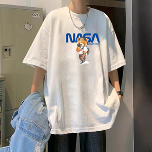 T-shirt à manches courtes 100 % coton pur, 200 fils, neutre, avec motif imprimé, idéal pour l'été – Nouvelle collection 2026, vente chaude - Product Image 2