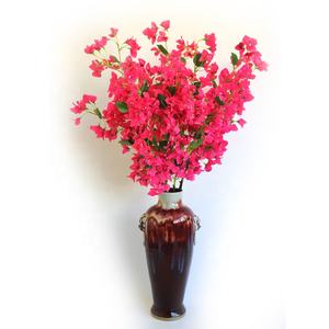 X1295 Colorato Luminoso Artificiale Bougainvillea <span class=keywords><strong>Fiori</strong></span> di Prugna fiore Per La Decorazione Della Parete - Product Image 5