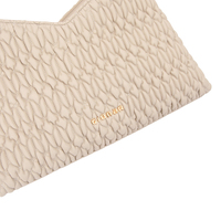 Sac à bandoulière matelassé de luxe personnalisé pour femme, style hobo, avec texture plissée, sac sous le bras, sac fourre-tout noir tendance pour usage quotidien
