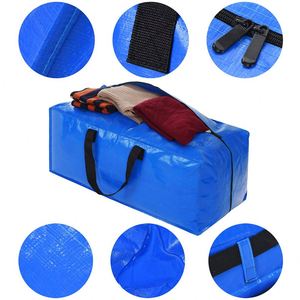 Lot de 8 sacs de déménagement extra-larges, sacs de rangement pour déménagement, sacs à dos avec poignées et fermeture éclair pour les essentiels de dortoir universitaire - Product Image 6