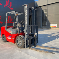 Chariot élévateur diesel de 3 tonnes, 5 tonnes, chariot élévateur multi-marques avec moteur Isuzu en option, avec moteur Mitsubishi, chariot élévateur diesel de 3 tonnes