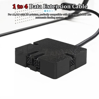 Adaptateur d'extension de hub AMS 4 broches 4 en 1 amélioré pour imprimante 3D Bambu Lab A1/A1 Mini Series