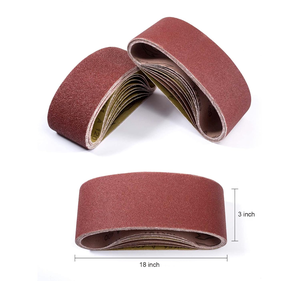 En stock: 240 unidades <span class=keywords><strong>de</strong></span> bandas <span class=keywords><strong>de</strong></span> lijado <span class=keywords><strong>de</strong></span> 3x18 pulgadas, grano mixto 40-400, óxido <span class=keywords><strong>de</strong></span> aluminio <span class=keywords><strong>para</strong></span> <span class=keywords><strong>lijadora</strong></span> <span class=keywords><strong>de</strong></span> <span class=keywords><strong>banda</strong></span>, lijado <span class=keywords><strong>de</strong></span> madera, <span class=keywords><strong>metal</strong></span> y pintura. Entrega rápida. - Product Image 2
