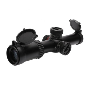 Độ chính xác FOV 1.2-<span class=keywords><strong>6x24</strong></span> phạm vi săn bắn dụng cụ quang học với màu đỏ màu xanh lá cây kẻ ô - Product Image 5