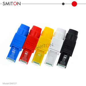 สายเคเบิลเครือข่าย UTP <span class=keywords><strong>Cat6A</strong></span> <span class=keywords><strong>หัว</strong></span>ต่อแบบโมดูลาร์ Rj45 ตัวเชื่อมต่อ Rj45 แบบไม่ต้องใช้เครื่องมือ Cat6 <span class=keywords><strong>Cat6a</strong></span> Rj45 8p8c <span class=keywords><strong>หัว</strong></span>ต่อโมดูลาร์ - Product Image 2