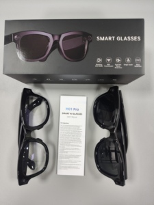 Lunettes Intelligentes M01 AI avec Caméra 1200P, Stockage 32 Go, Lunettes de Soleil Bluetooth, Assistant Vocal IA, Traduction pour Hommes et Femmes - Product Image 6