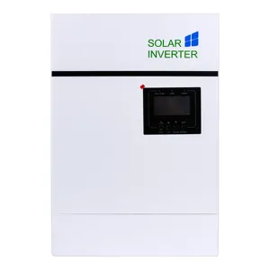 Inverter Tenaga Surya Pintar 10KW, Inverter Tenaga Surya Paralel Kontrol Mppt, 1 Frekuensi Tinggi dengan Desain Kompak