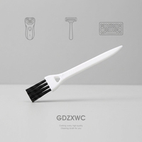 Brosse de nettoyage de cuisine à pointe, accessoires de nettoyage, petit grattoir à poils PBT blancs et noirs, 11 couleurs, gadget domestique