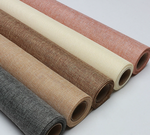 Rouleau de papier d'emballage pour fleurs en tissu de lin écologique de haute qualité 48CMX 5Y, maille pour bouquet, pour mariage, cadeaux de Noël - Product Image 2