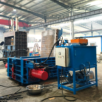 Presse compacteuse hydraulique horizontale pour ferraille de canettes en aluminium, fournie directement par l'usine