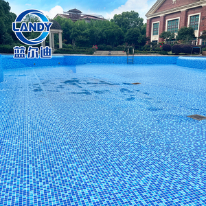 Landy Blue Mosaic PVC Revêtement <span class=keywords><strong>de</strong></span> <span class=keywords><strong>piscine</strong></span> Anti-UV Imperméable Revêtement <span class=keywords><strong>de</strong></span> <span class=keywords><strong>piscine</strong></span> pour <span class=keywords><strong>piscine</strong></span> <span class=keywords><strong>hors</strong></span> <span class=keywords><strong>sol</strong></span> - Product Image 4