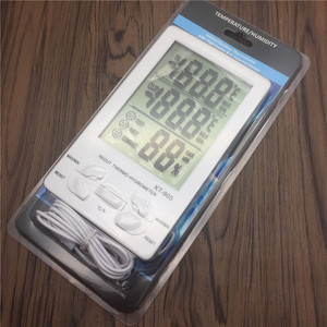 KT-905 Digital Thermo Hygrometer With Large Screen Display Indoor Outdoor Temperature Humidity Monitor - Product Image 5