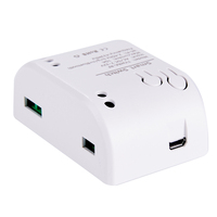 Modul Relay WiFi Tuya Smart 1CH Switch 220V 10A Kontrol Jarak Jauh via Aplikasi 12V 24V 220V 85-250V RF433 5V Penerima Google Home Alexa