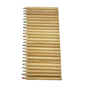 В наличии цветные карандаши 3,5 дюймов, упаковка из 24 удобных для пользователя функций, смешиваемые оттенки стандартной длины, цветные карандаши 3,5 дюймов