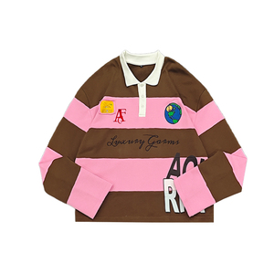 <span class=keywords><strong>Felpa</strong></span> Oversize <span class=keywords><strong>con</strong></span> Spalle Cadenti Stile <span class=keywords><strong>Polo</strong></span>, Streetwear Premium, 350gsm, 100% Cotone, Personalizzabile <span class=keywords><strong>con</strong></span> Logo, Senza <span class=keywords><strong>Cappuccio</strong></span> - Product Image 1