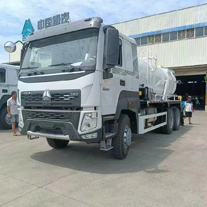 Camión de Succión de Lodos y Aguas Residuales Sino Howo 6x4 con Tanque de Vacío de 20 CBM en Venta - Product Image 1