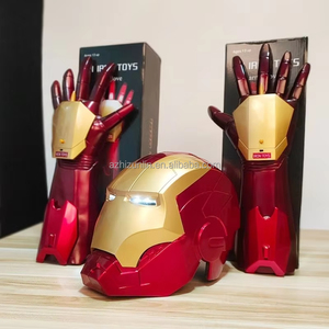 All'ingrosso Marvel Avengers casco indossabile mano elettrica Cosplay occhi incandescenti bambino adulto Full <span class=keywords><strong>Face</strong></span> Party maschera - Product Image 5