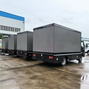 Mobile Outdoor Advertising Truck 4x2 Led Screen With Double Side LED Display Truck for Sale - Product Image 5
